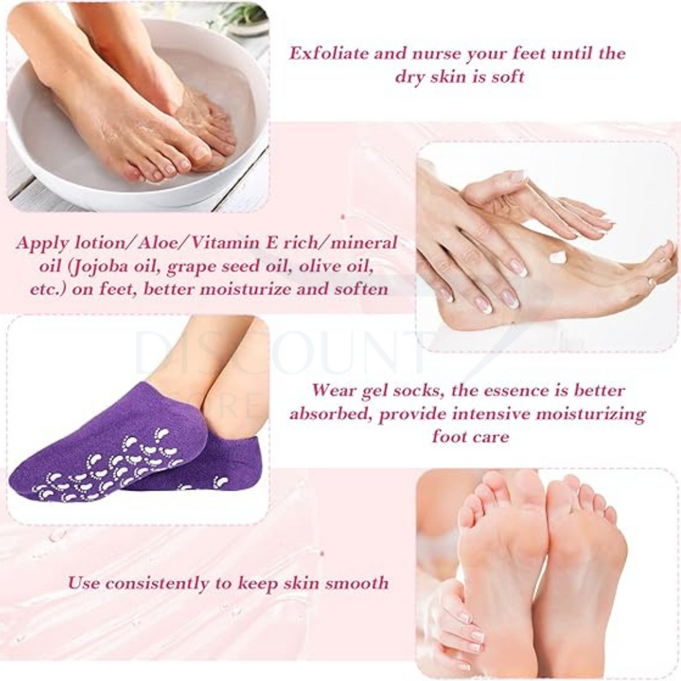 Moisturizing Spa Gel Socks