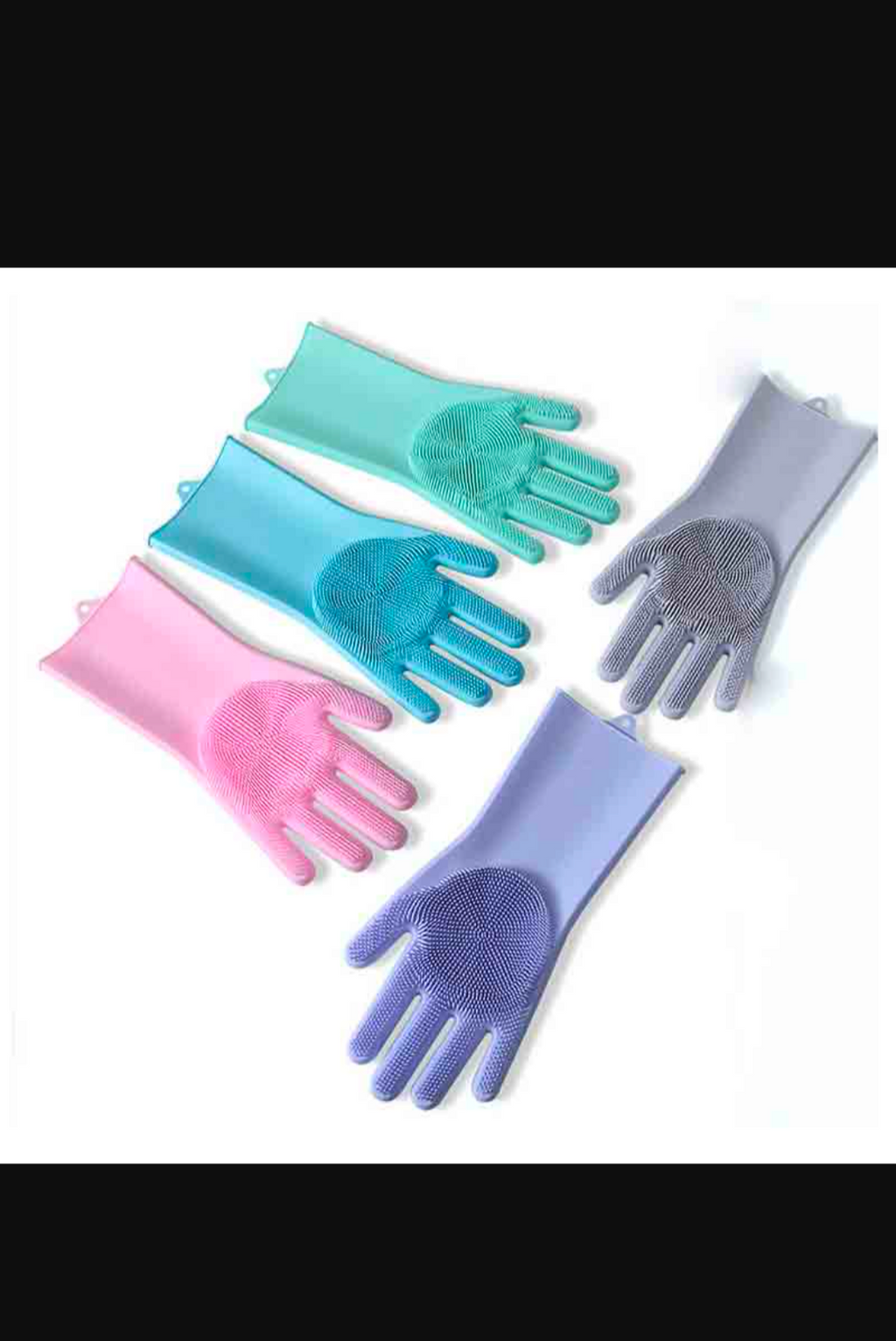 High Quality Silicone Dish Washing Kitchen Hand Gloves