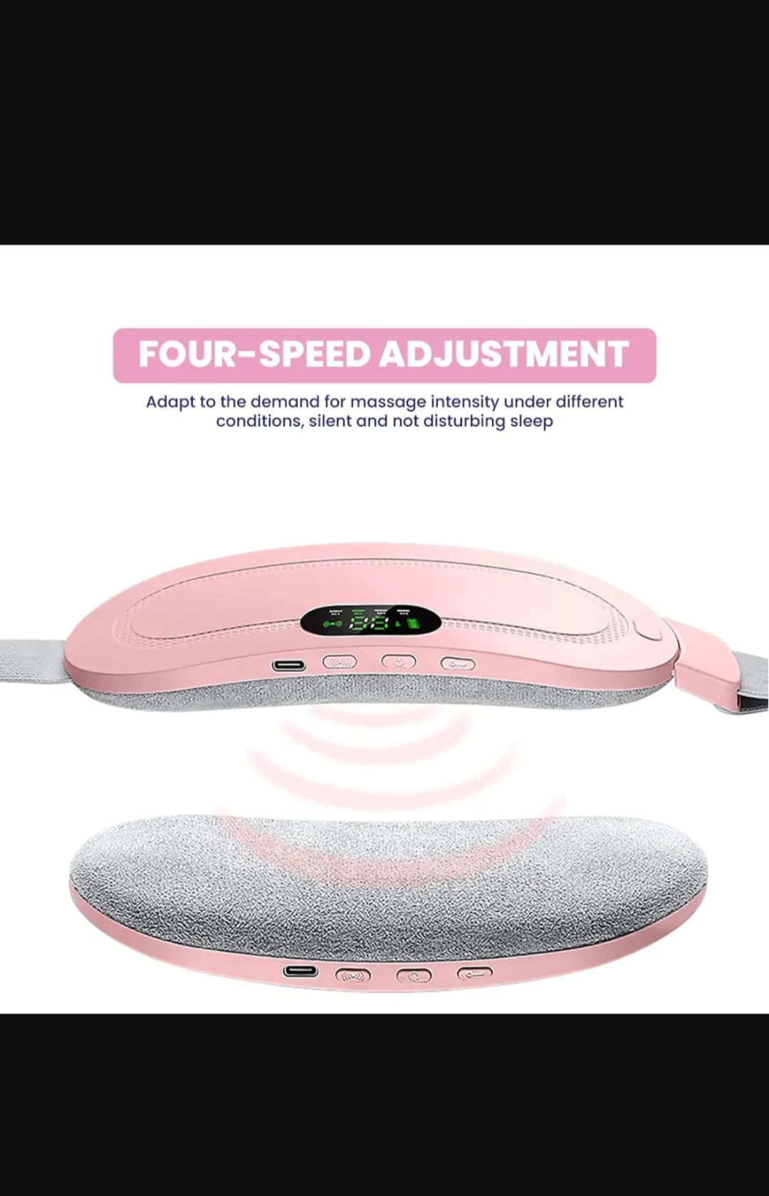 Menstrual Period Heating Pad for Cramps Massage