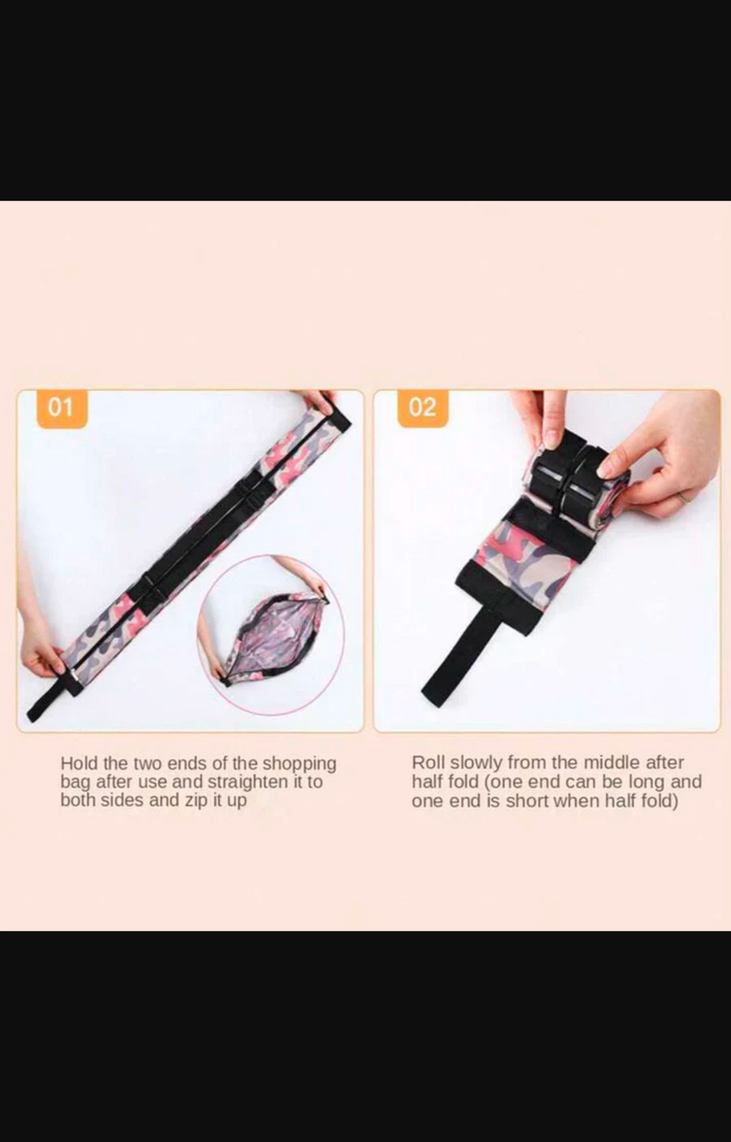 Foldable Large Capacity Travel Bag