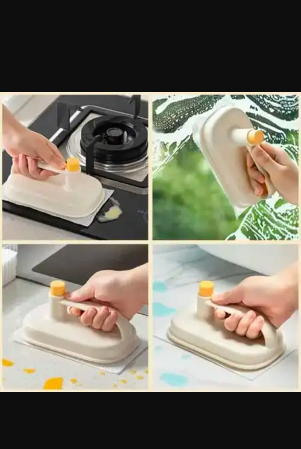 Kitchen Cleaning
Magic Brush & Replaceable Disposable Magic Cloth